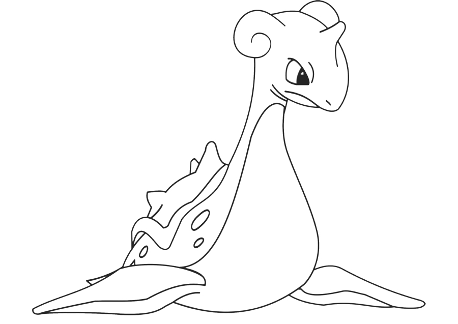 The disgruntled Lapras
